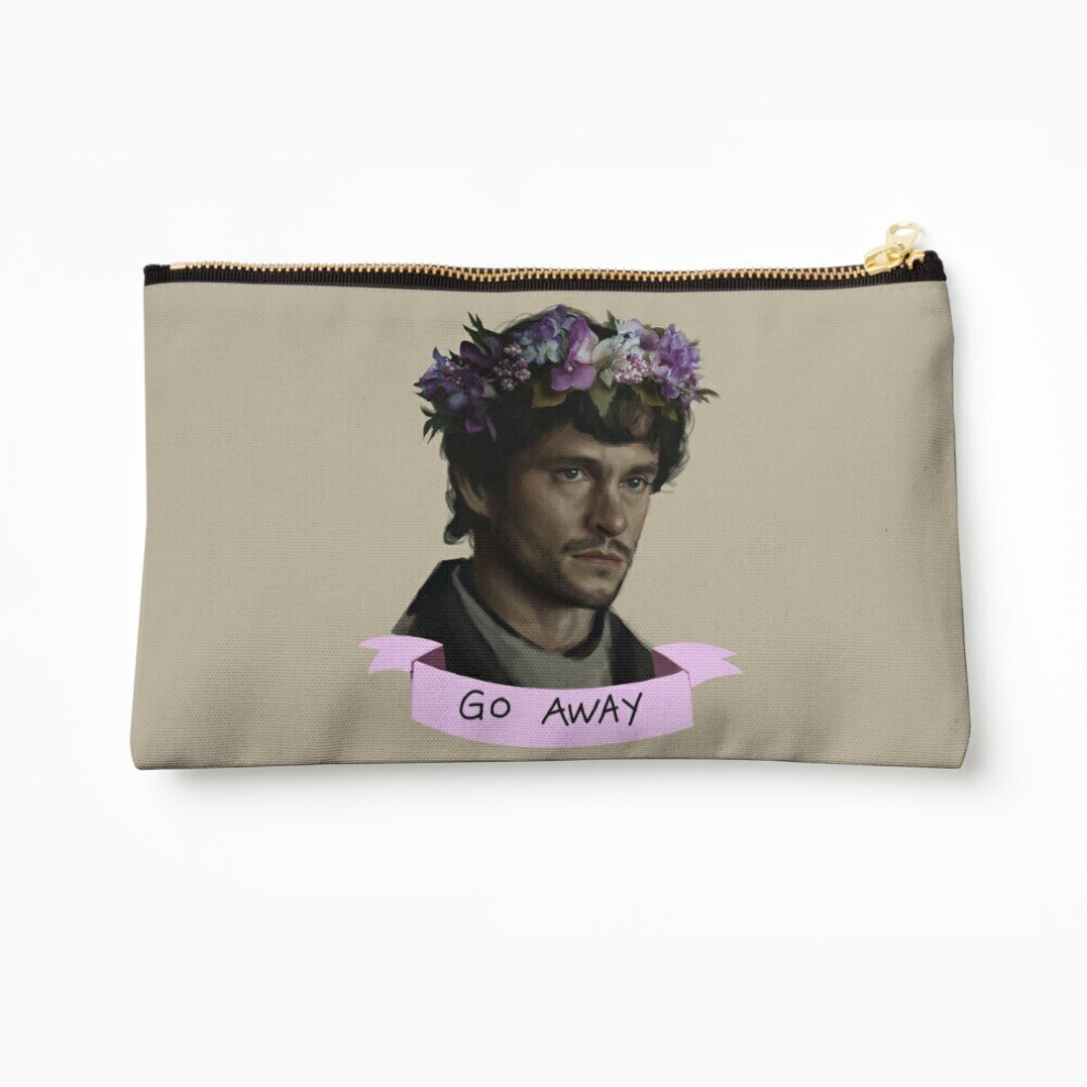 Whibos Makeup Bag Hannibal - Go Away Cosmetic Organizer Tyvek Paper Bags Zipper Pouch