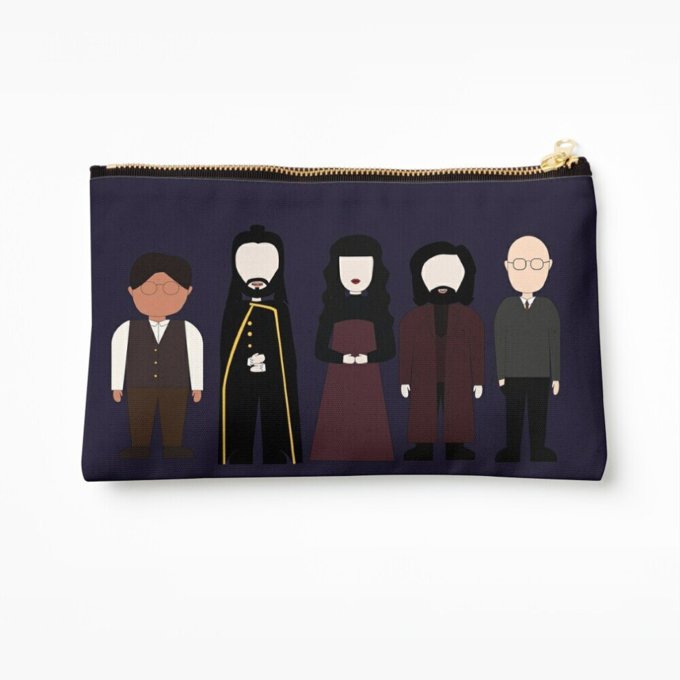 Whibos Makeup Bag What We Do In The Shadows Cosmetic Organizer Tyvek Paper Bags Zipper Pouch