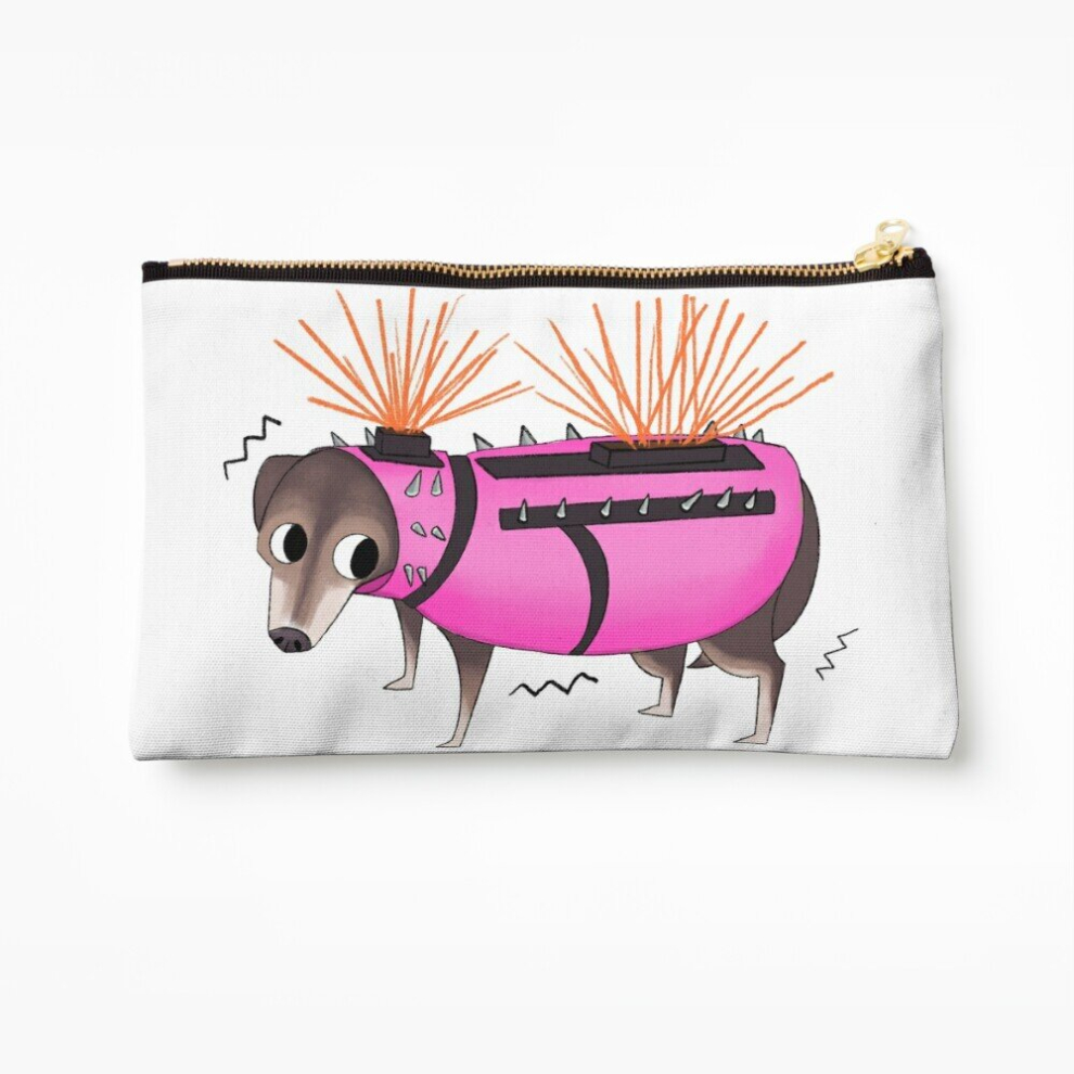 Whibos Makeup Bag Coyote Vest Cosmetic Organizer Tyvek Paper Bags Zipper Pouch