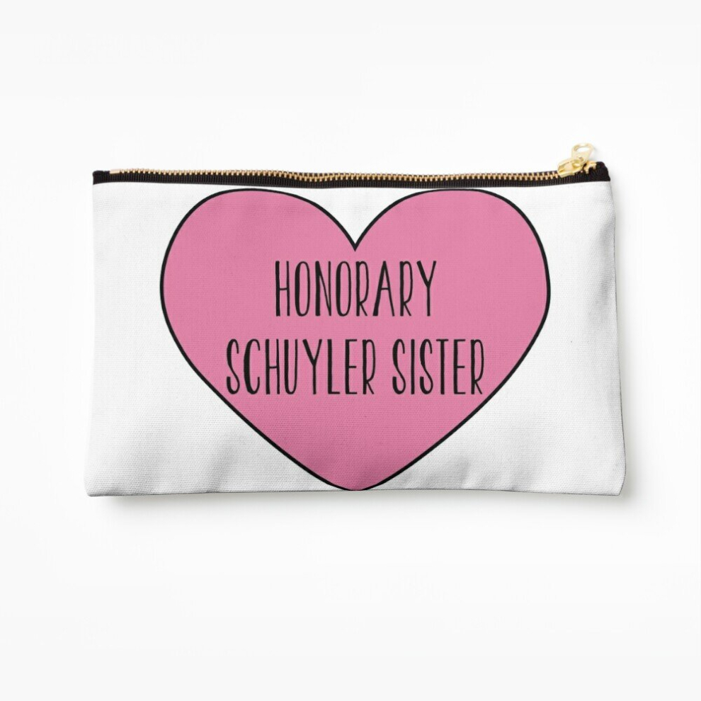 Whibos Makeup Bag Honorary Schuyler Sister Cosmetic Organizer Tyvek Paper Bags Zipper Pouch