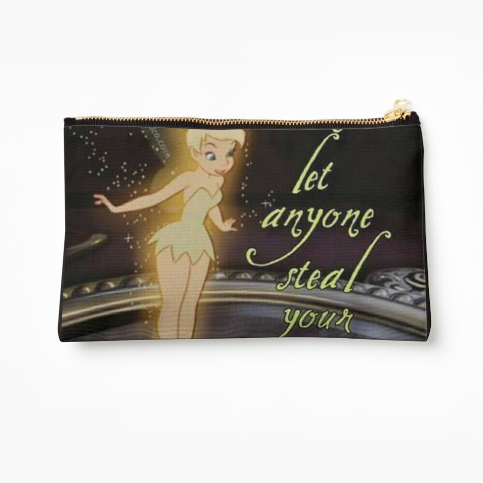 Whibos Makeup Bag Tinkerbell 15 Cosmetic Organizer Tyvek Paper Bags Zipper Pouch