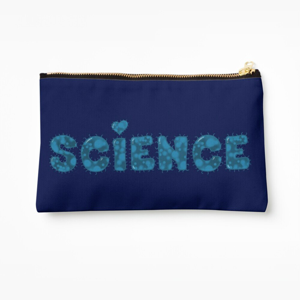 Whibos Makeup Bag Love For Science Cosmetic Organizer Tyvek Paper Bags Zipper Pouch