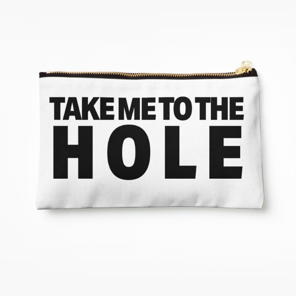 Whibos Makeup Bag Take Me To The Hole Killing Eve Cosmetic Organizer Tyvek Paper Bags Zipper Pouch