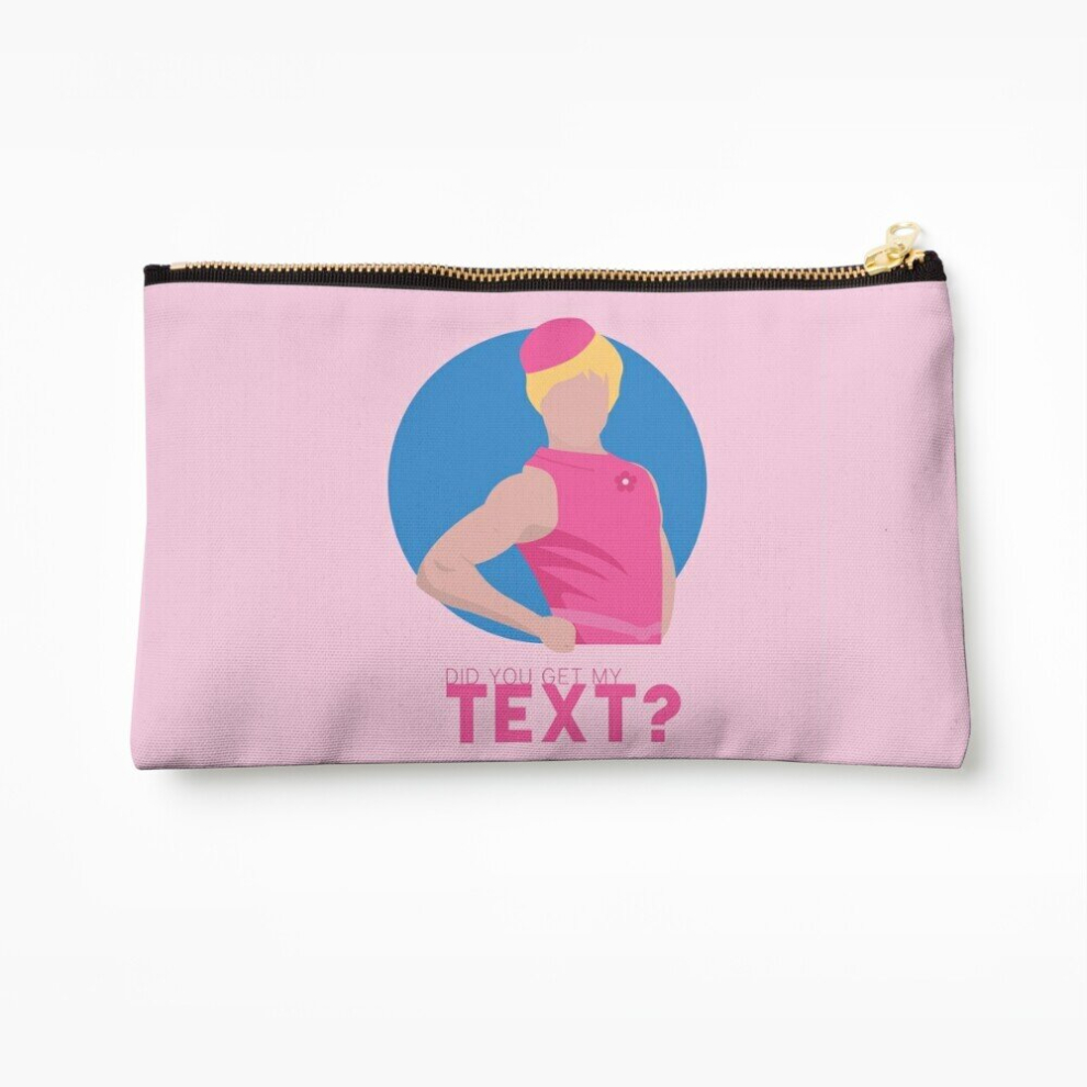 Whibos Makeup Bag Did You Get My Text? Cosmetic Organizer Tyvek Paper Bags Zipper Pouch