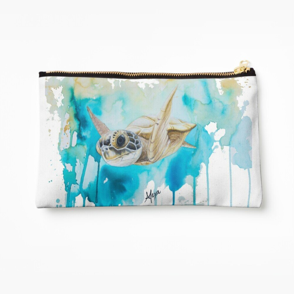Whibos Makeup Bag Through The Looking Glass Cosmetic Organizer Tyvek Paper Bags Zipper Pouch