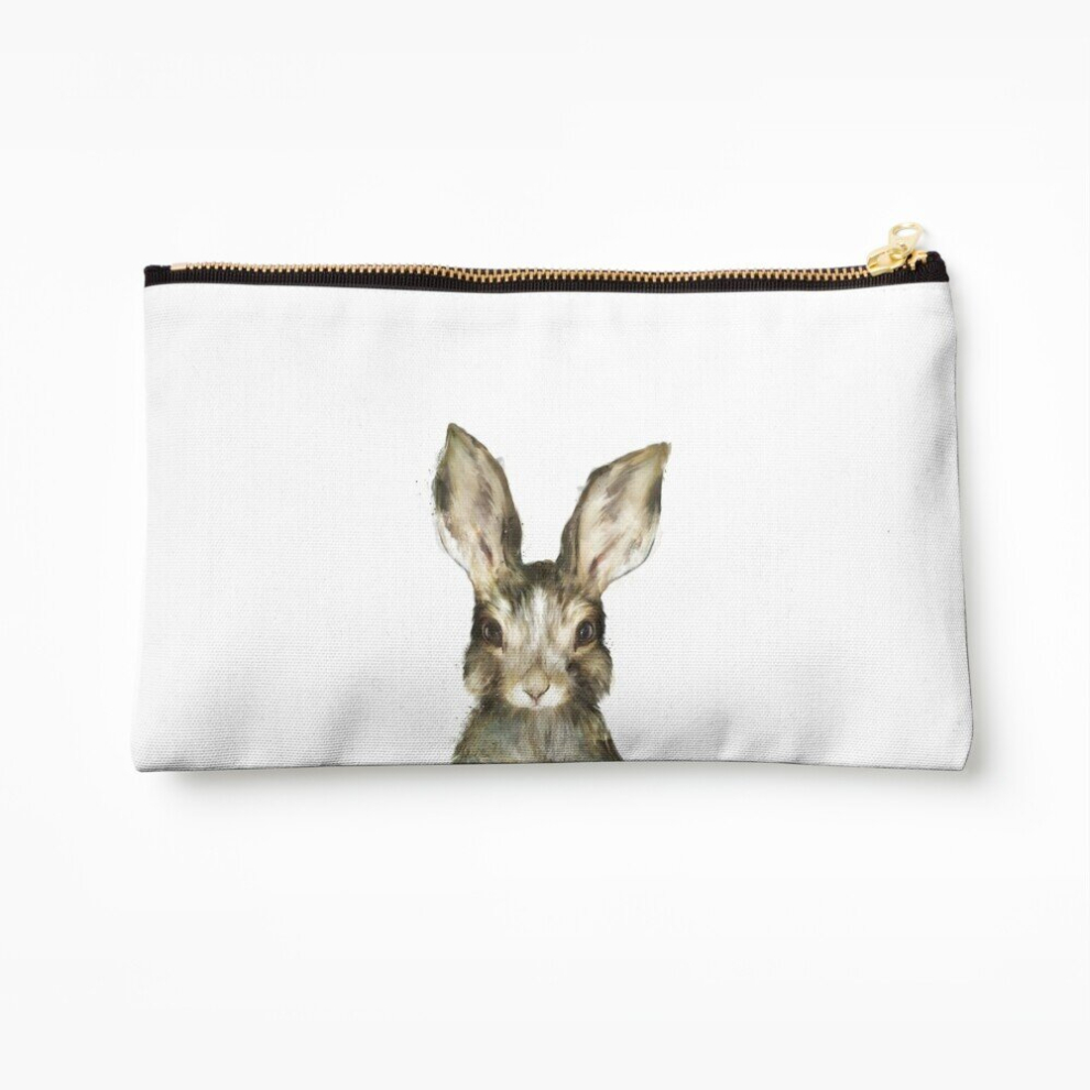 Whibos Makeup Bag Little Rabbit Cosmetic Organizer Tyvek Paper Bags Zipper Pouch