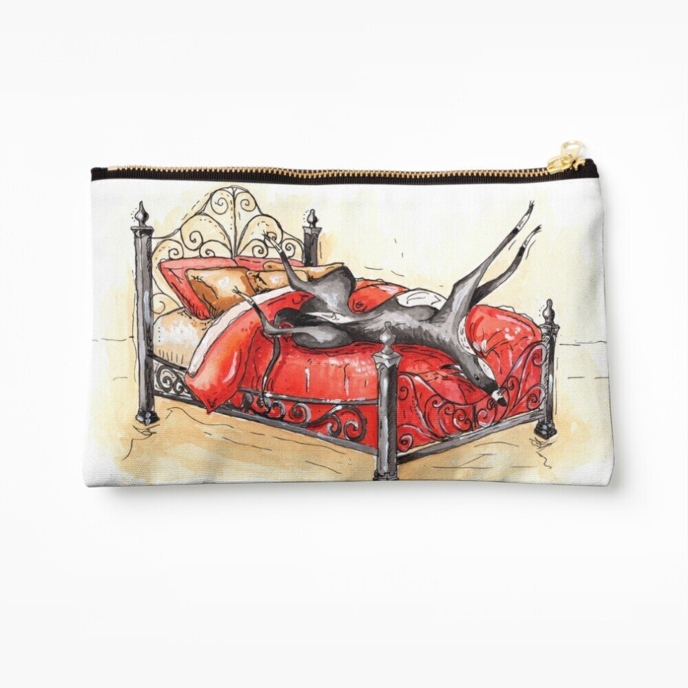 Whibos Makeup Bag Untitled Cosmetic Organizer Tyvek Paper Bags Zipper Pouch