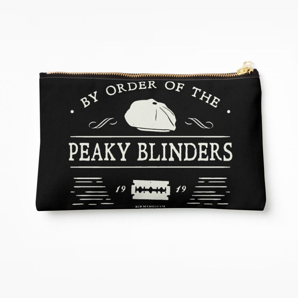 Whibos Makeup Bag The Blinders Merch Cosmetic Organizer Tyvek Paper Bags Zipper Pouch