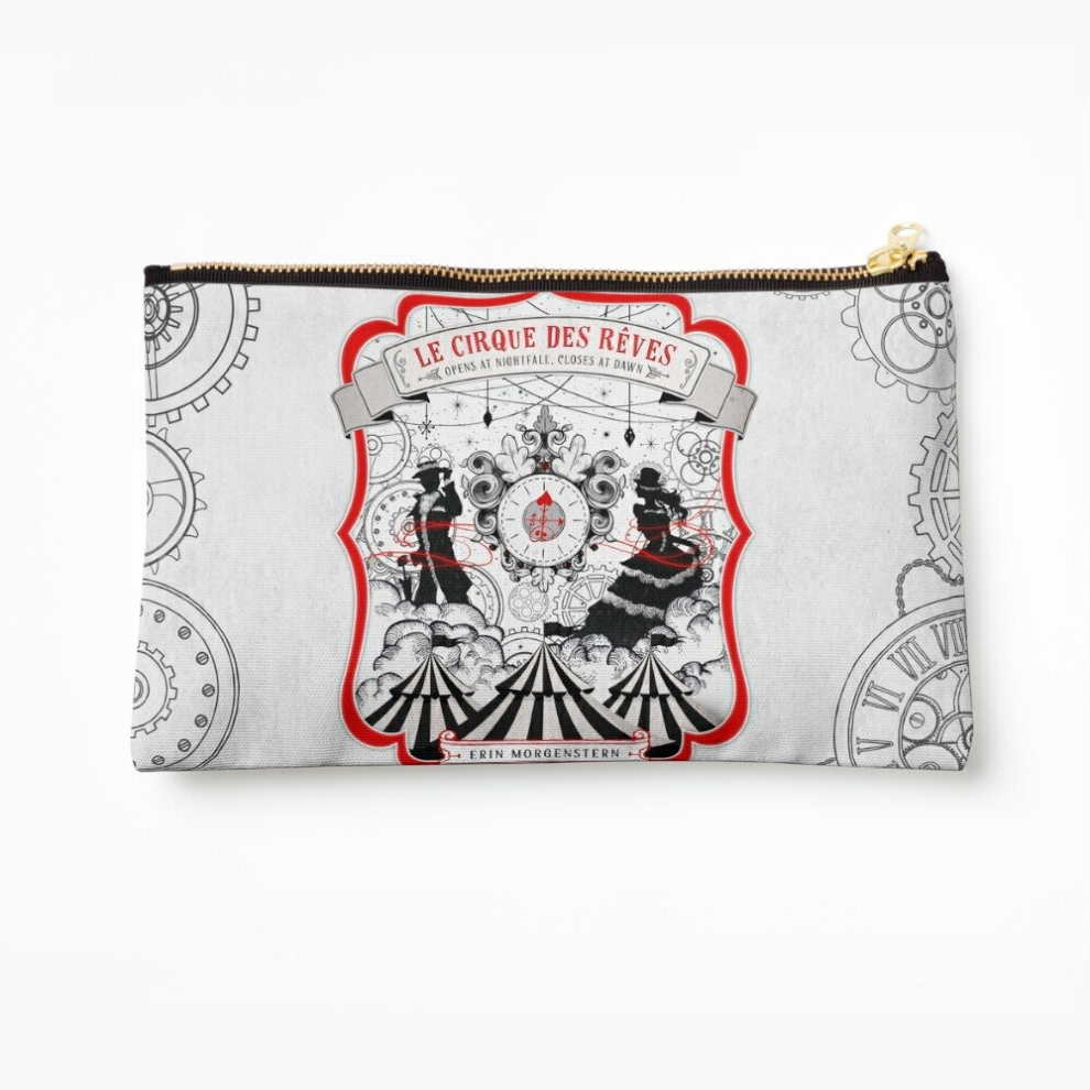 Whibos Light Makeup Bag The Night Circus - Cosmetic Organizer Tyvek Paper Bags Zipper Pouch