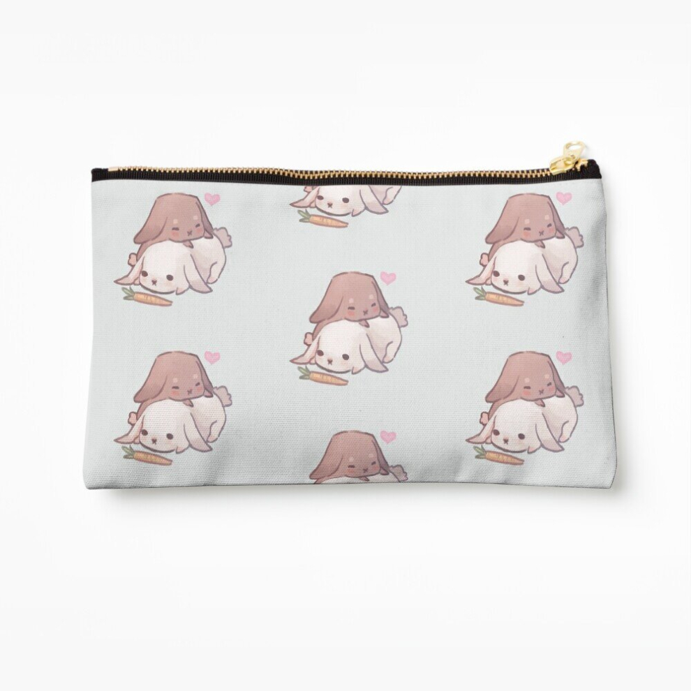 Whibos Makeup Bag Bun Buns! ? Cosmetic Organizer Tyvek Paper Bags Zipper Pouch