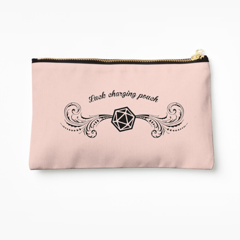 Whibos Makeup Bag Dice Charger Cosmetic Organizer Tyvek Paper Bags Zipper Pouch