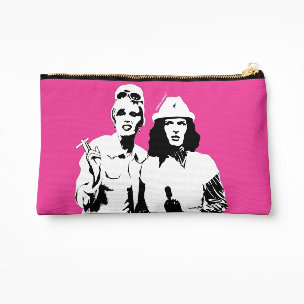 Whibos Makeup Bag It's Ab Fab Daaaaaarling Cosmetic Organizer Tyvek Paper Bags Zipper Pouch