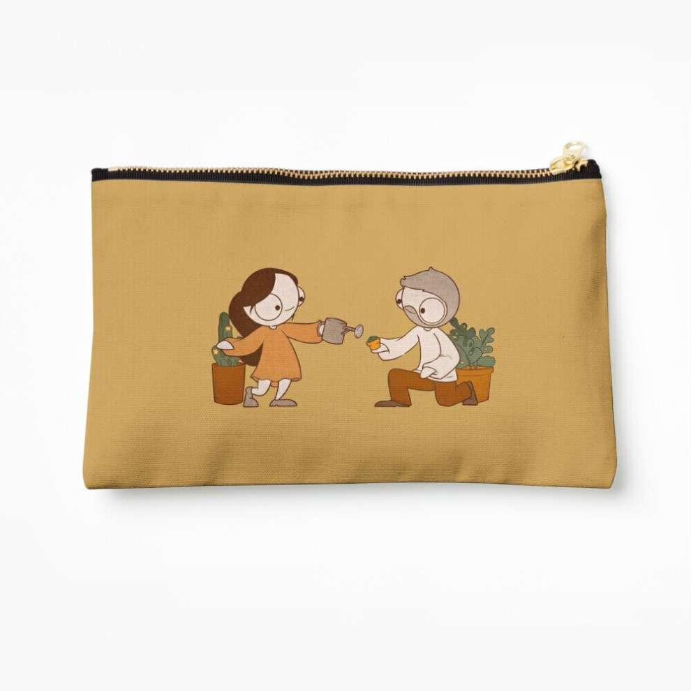 Whibos Makeup Bag John Catana With Plants! Cosmetic Organizer Tyvek Paper Bags Zipper Pouch