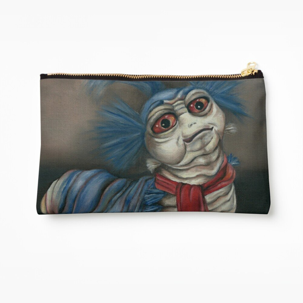 Whibos Makeup Bag Labyrinth Worm - Oil Painting Cosmetic Organizer Tyvek Paper Bags Zipper Pouch