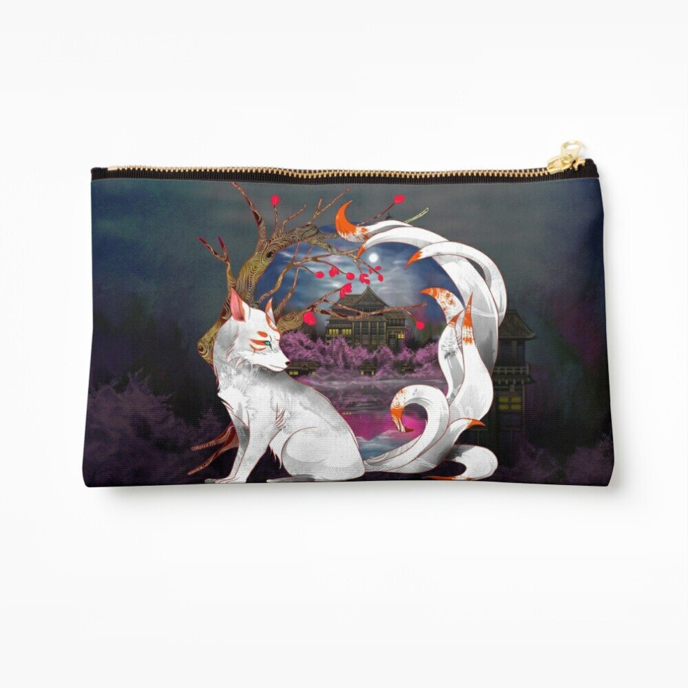 Whibos Makeup Bag Into The Fox Hole Cosmetic Organizer Tyvek Paper Bags Zipper Pouch