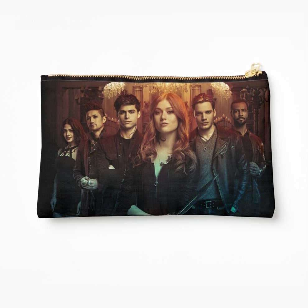 Whibos Makeup Bag Shadowhunters Cast Cosmetic Organizer Tyvek Paper Bags Zipper Pouch