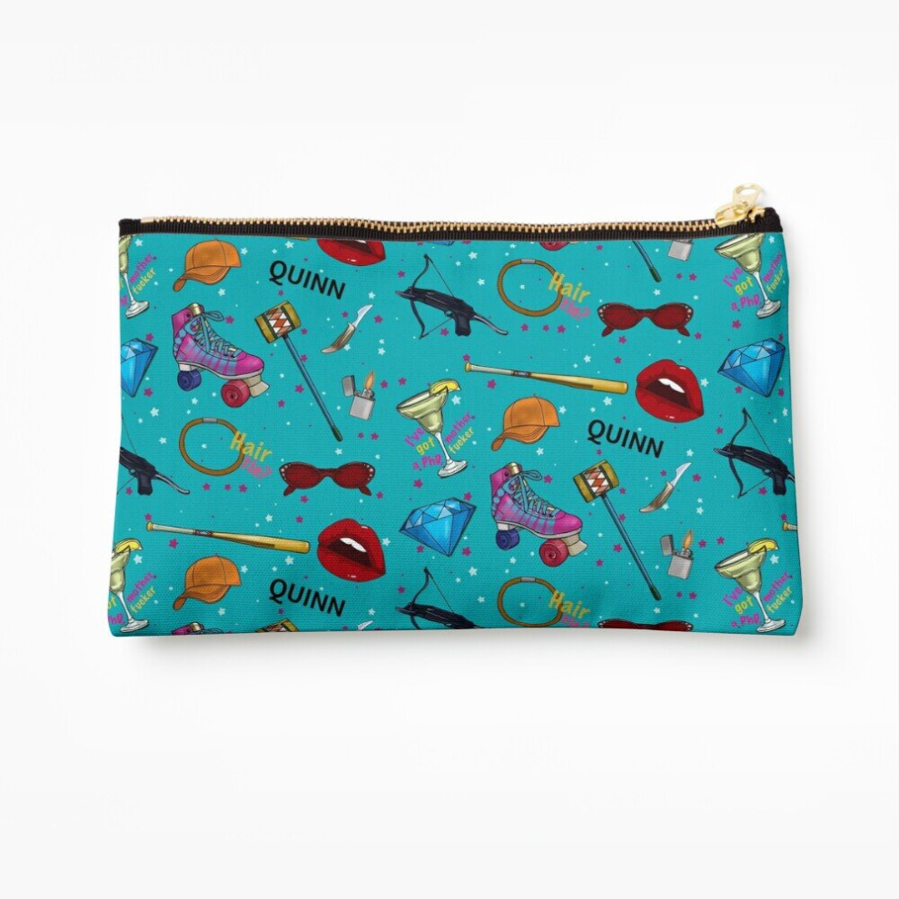 Whibos Makeup Bag Birds Of Prey Collage Cosmetic Organizer Tyvek Paper Bags Zipper Pouch