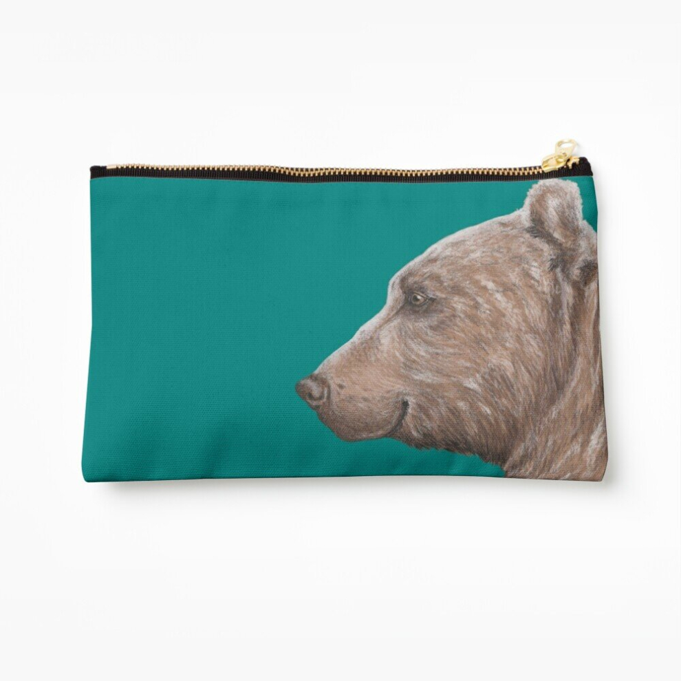 Whibos Makeup Bag Mama Bear Cosmetic Organizer Tyvek Paper Bags Zipper Pouch