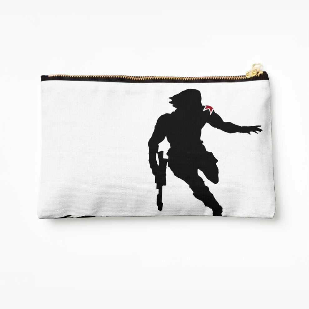 Whibos Makeup Bag Winter Soldier Cosmetic Organizer Tyvek Paper Bags Zipper Pouch