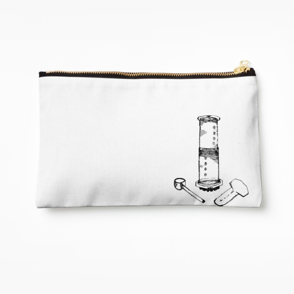 Whibos Makeup Bag Aeropress Cosmetic Organizer Tyvek Paper Bags Zipper Pouch