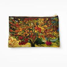 Makeup Bag Van Gogh Mulberry Tree Print Cosmetic Organizer Tyvek Paper Bags Zipper Pouch