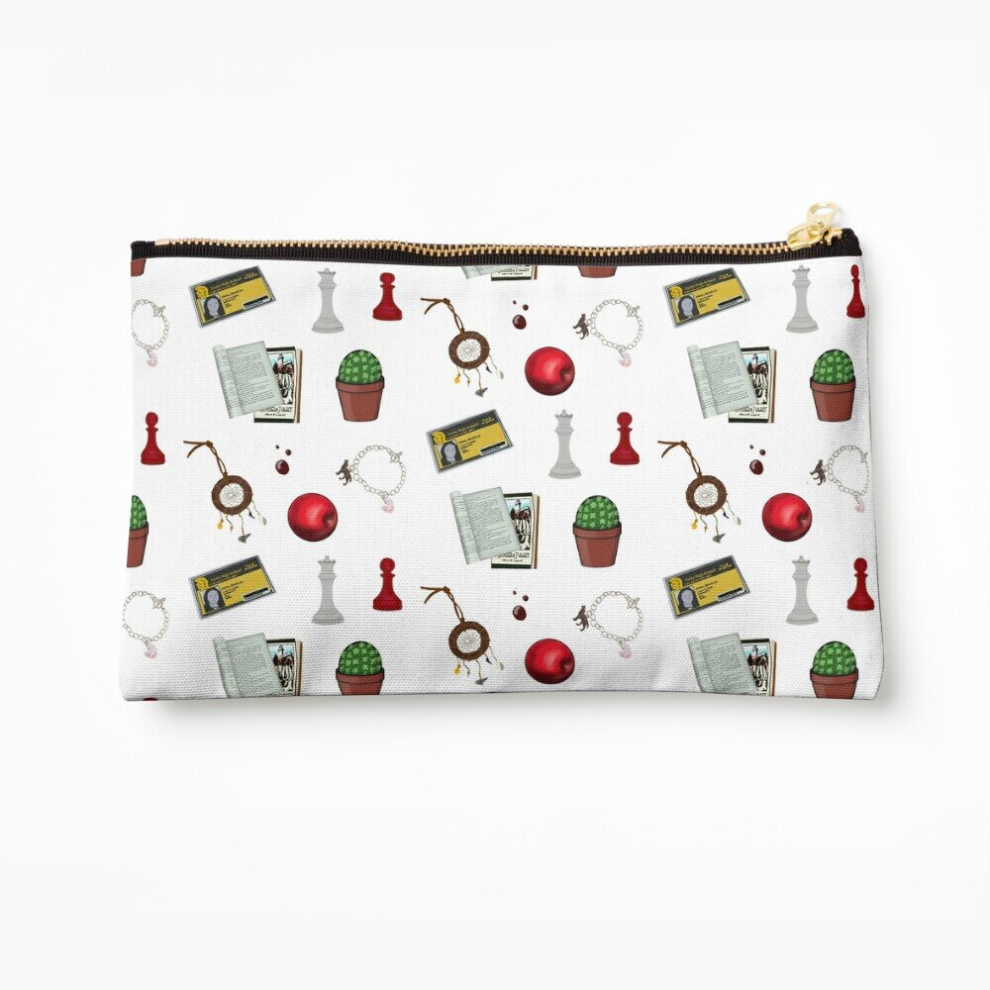 Whibos Makeup Bag Bella Sheet Cosmetic Organizer Tyvek Paper Bags Zipper Pouch