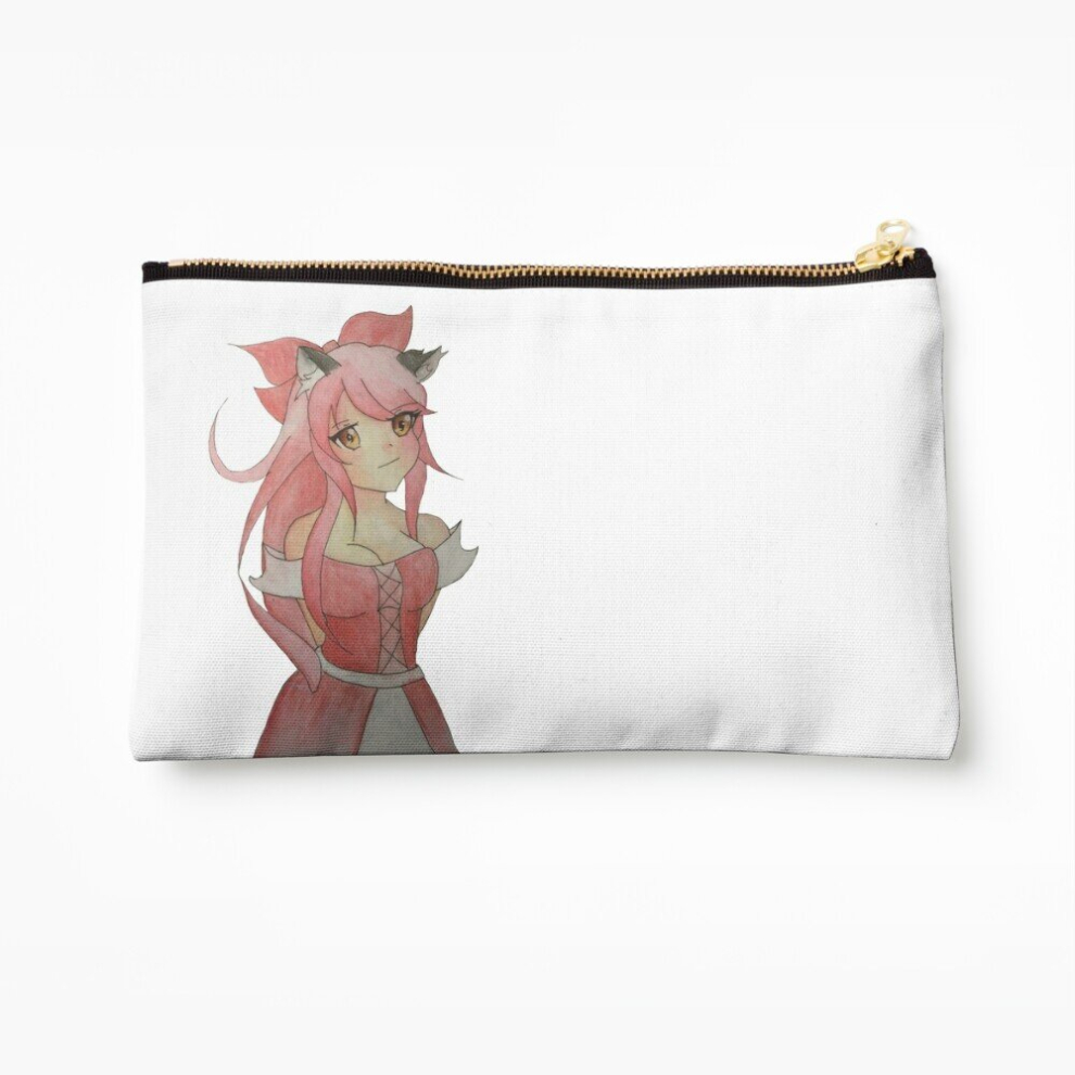Whibos Makeup Bag Kawaii Chan - Minecraft Diares - Aphmau Cosmetic Organizer Tyvek Paper Bags Zipper Pouch
