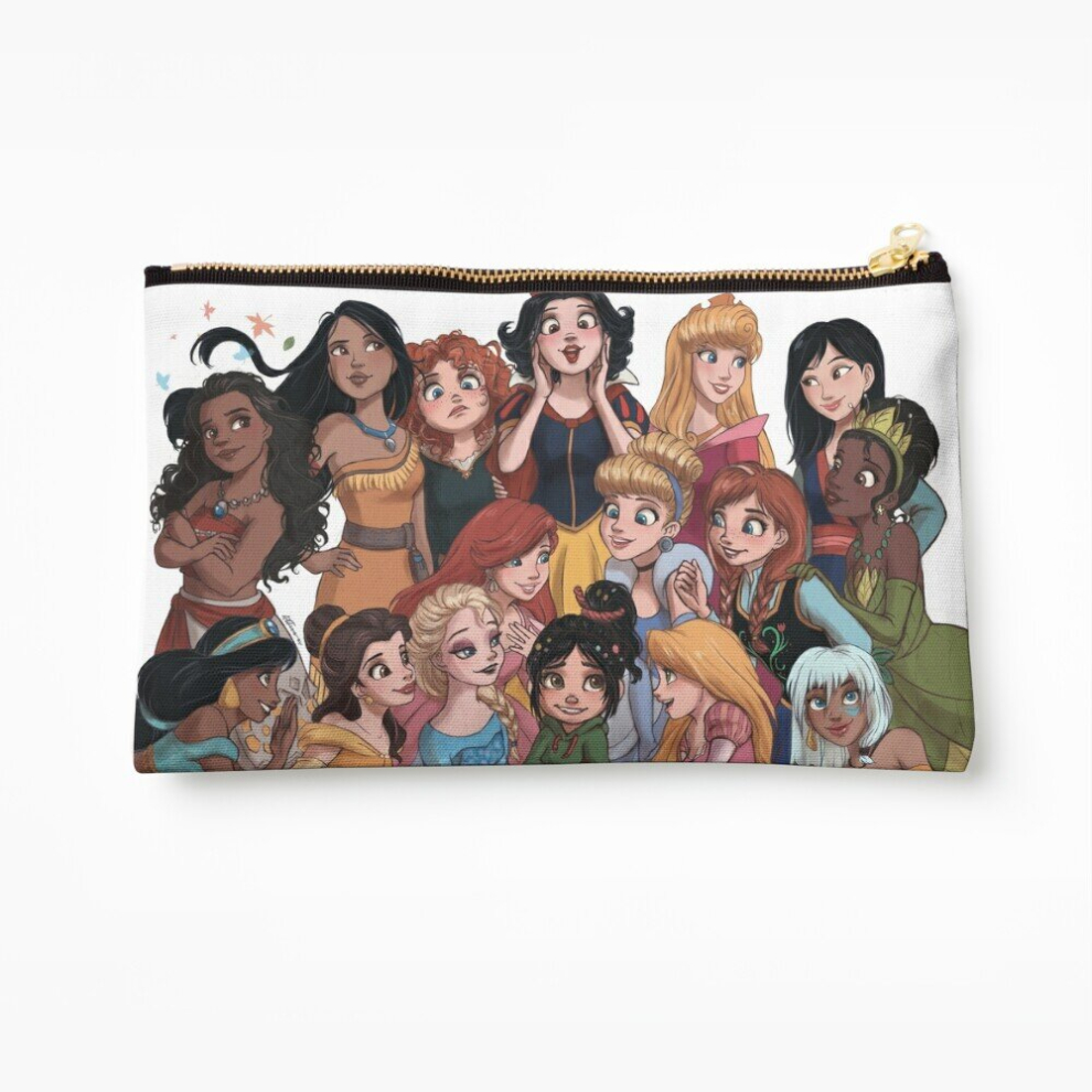 Whibos Makeup Bag She Is A Princess! Cosmetic Organizer Tyvek Paper Bags Zipper Pouch