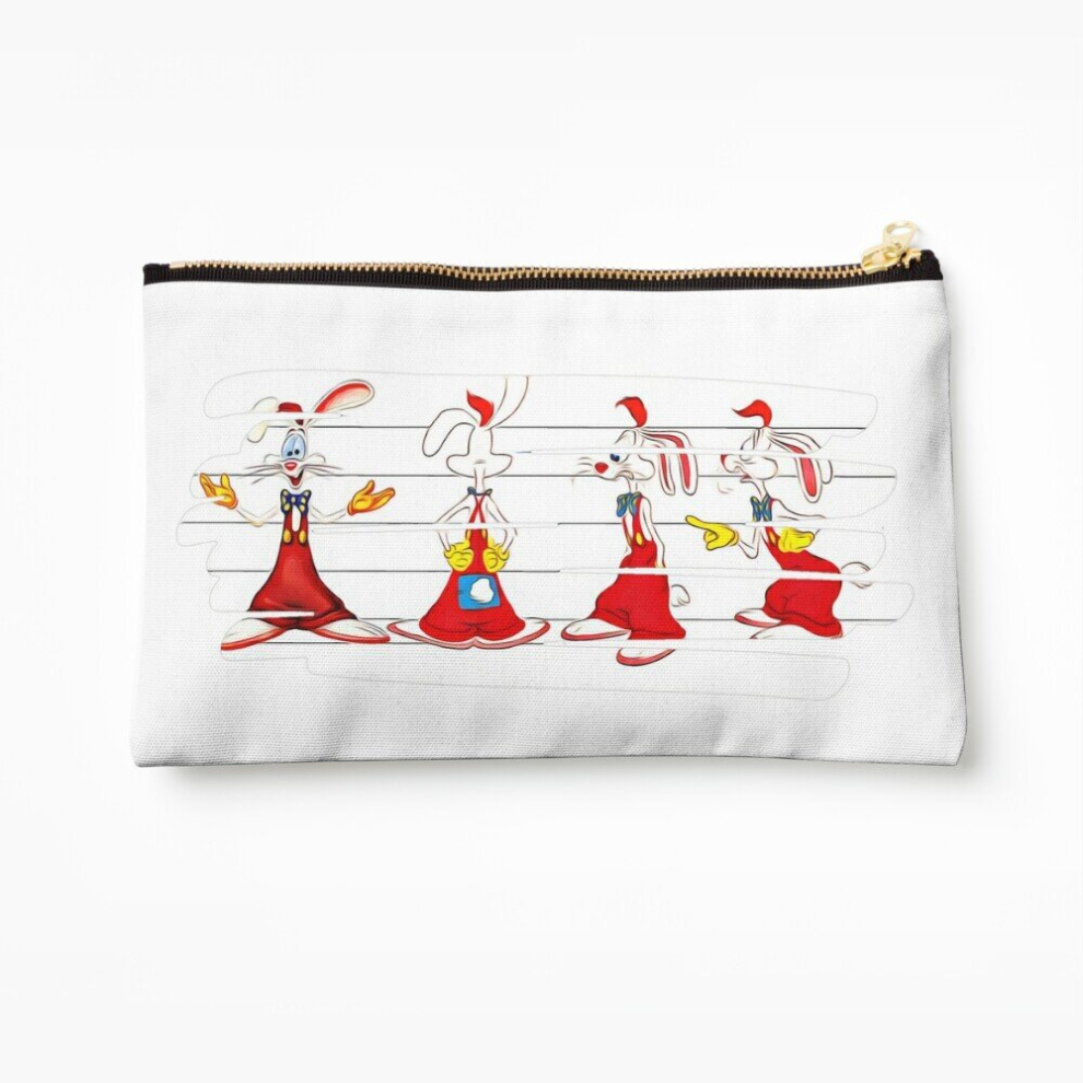 Whibos Makeup Bag Who Framed Roger Rabbit Cosmetic Organizer Tyvek Paper Bags Zipper Pouch