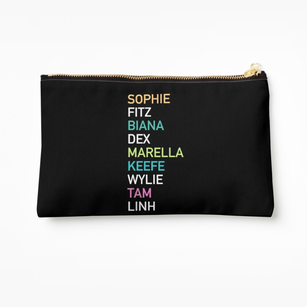 Whibos Makeup Bag Keeper Of The Lost Cities Character Cosmetic Organizer Tyvek Paper Bags Zipper Pouch