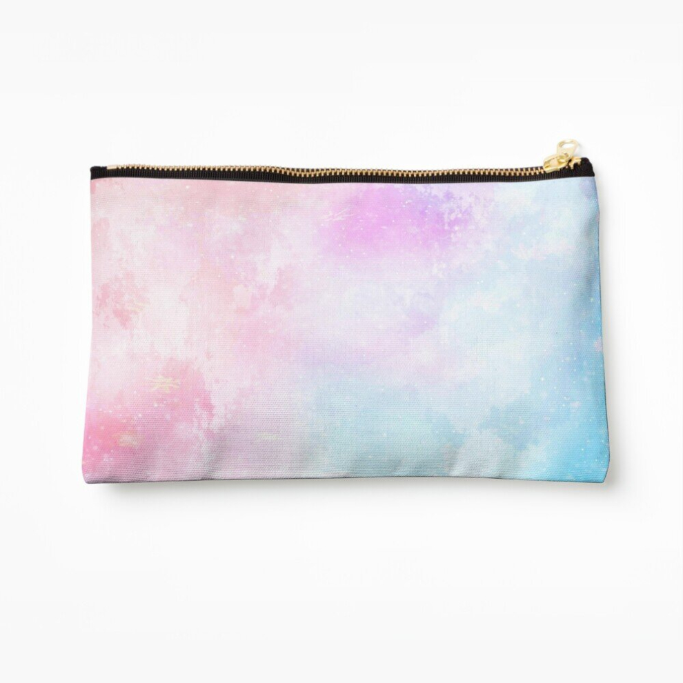 Whibos Makeup Bag Magical Pastel Cosmetic Organizer Tyvek Paper Bags Zipper Pouch