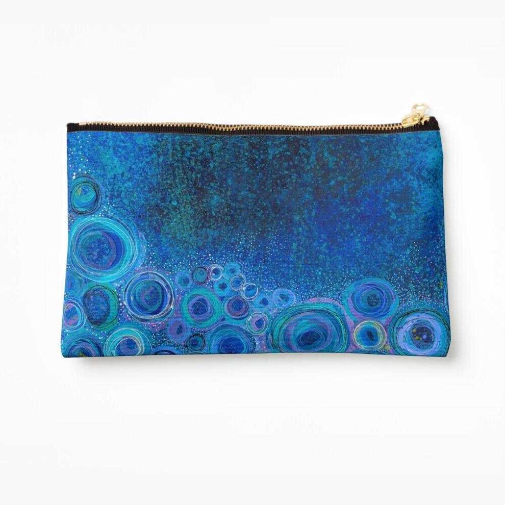 Whibos Makeup Bag The Sound Of The Sea Cosmetic Organizer Tyvek Paper Bags Zipper Pouch