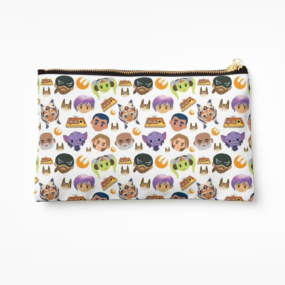 Whibos Makeup Bag Rebels Cosmetic Organizer Tyvek Paper Bags Zipper Pouch
