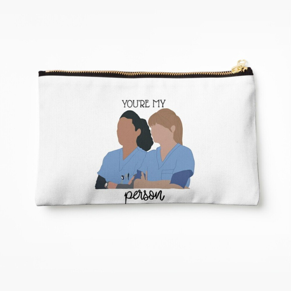 Whibos Makeup Bag Meredith And Christina Greys Anatomy Cosmetic Organizer Tyvek Paper Bags Zipper Pouch