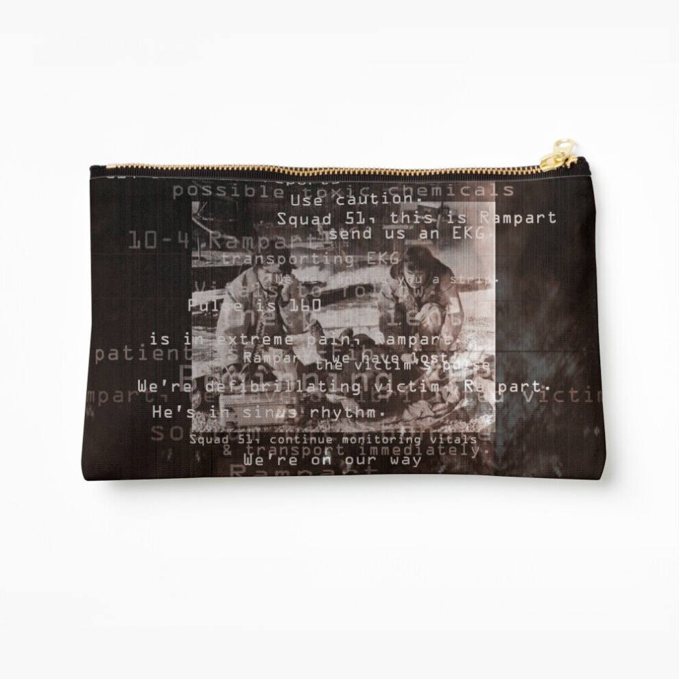 Whibos Makeup Bag Squad 51, This Is Rampart Cosmetic Organizer Tyvek Paper Bags Zipper Pouch