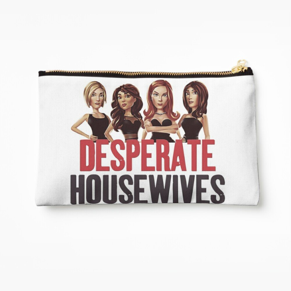 Whibos Makeup Bag Desperate Housewives Cosmetic Organizer Tyvek Paper Bags Zipper Pouch