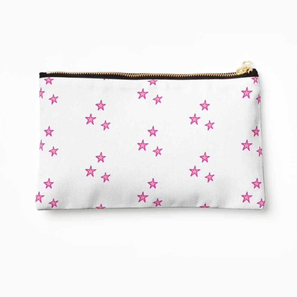 Whibos Makeup Bag Stars Cosmetic Organizer Tyvek Paper Bags Zipper Pouch