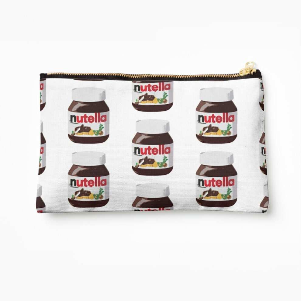 Whibos Makeup Bag Nutella Cosmetic Organizer Tyvek Paper Bags Zipper Pouch
