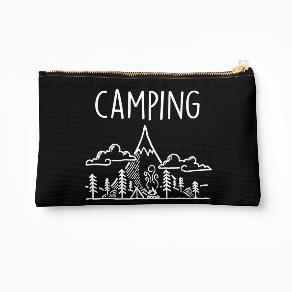 Whibos Makeup Bag Camping Cosmetic Organizer Tyvek Paper Bags Zipper Pouch