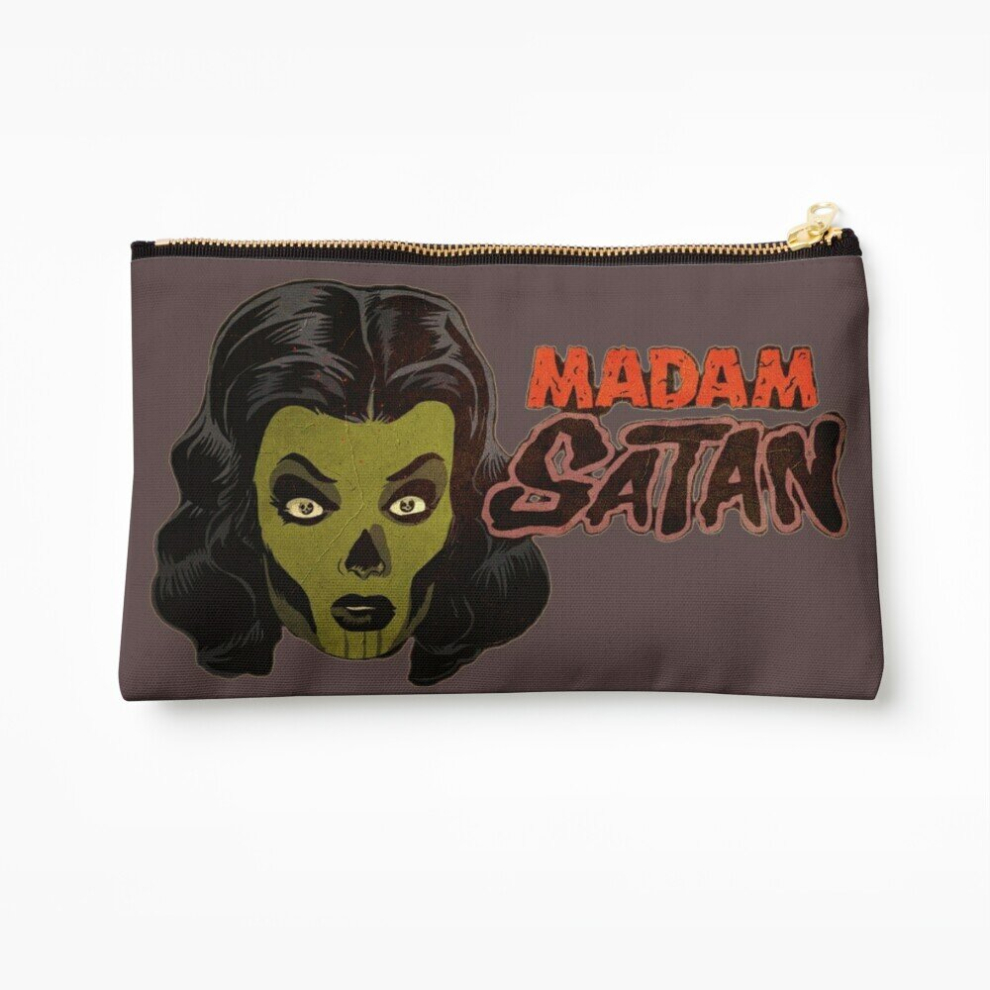 Whibos Makeup Bag Madam Satan Cosmetic Organizer Tyvek Paper Bags Zipper Pouch