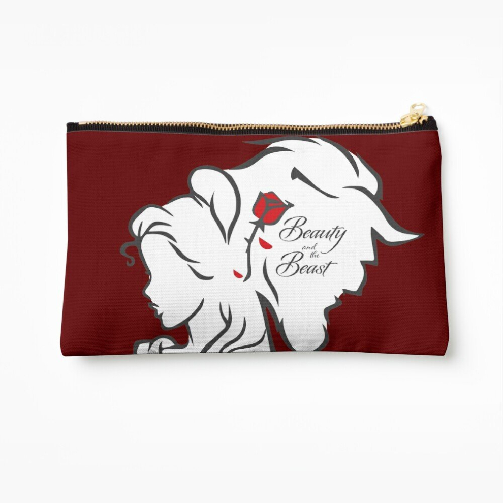 Whibos Makeup Bag Beauty And The Beast Cosmetic Organizer Tyvek Paper Bags Zipper Pouch