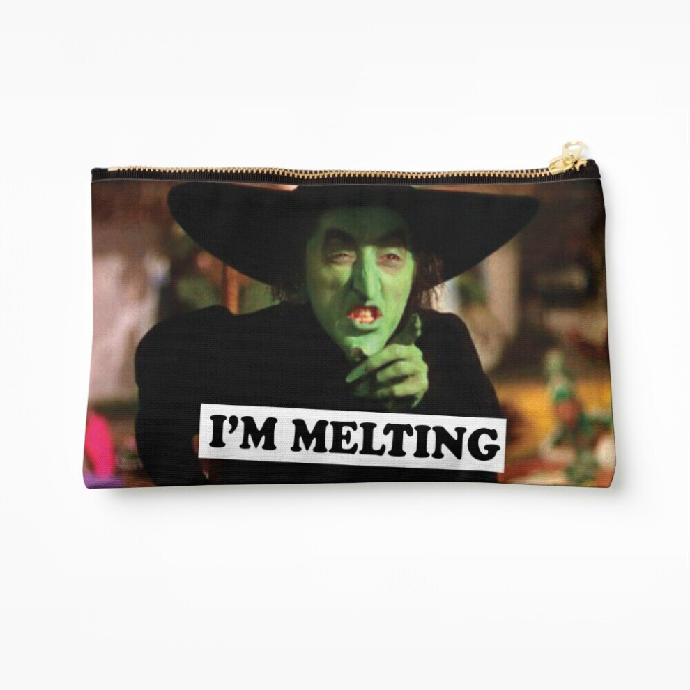 Whibos Makeup Bag Melting Cosmetic Organizer Tyvek Paper Bags Zipper Pouch