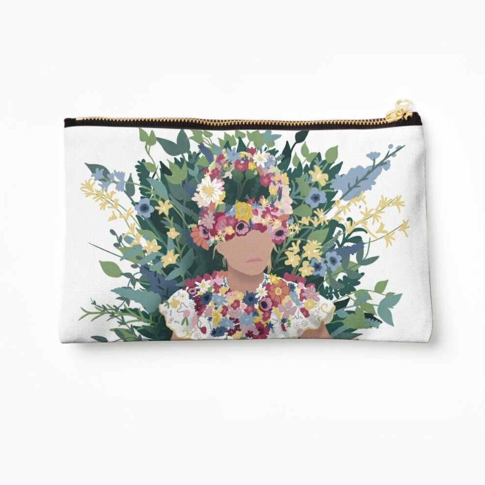 Whibos Makeup Bag Midsommar May Queen Cosmetic Organizer Tyvek Paper Bags Zipper Pouch