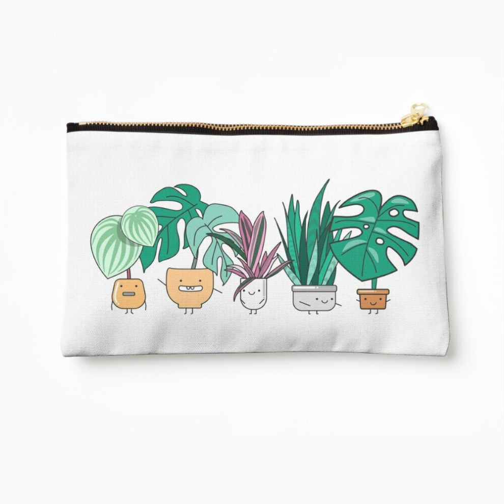 Whibos Makeup Bag Plant Buddies Cosmetic Organizer Tyvek Paper Bags Zipper Pouch