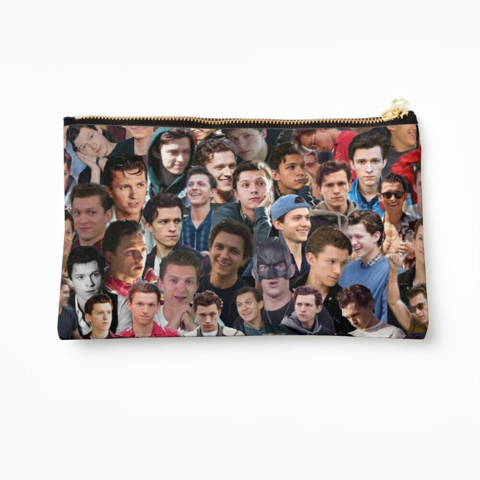 Whibos Makeup Bag Tom Holland College Cosmetic Organizer Tyvek Paper Bags Zipper Pouch