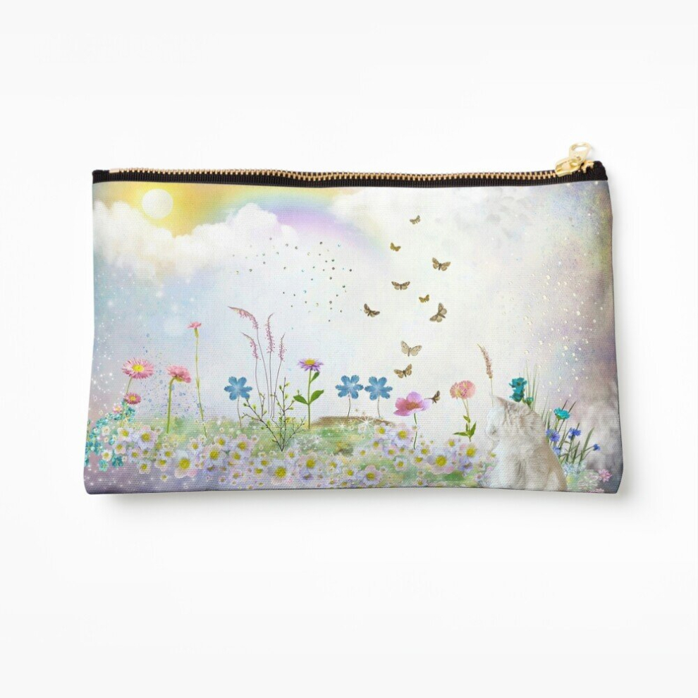 Whibos Makeup Bag He Always Loved The Sunshine Cosmetic Organizer Tyvek Paper Bags Zipper Pouch