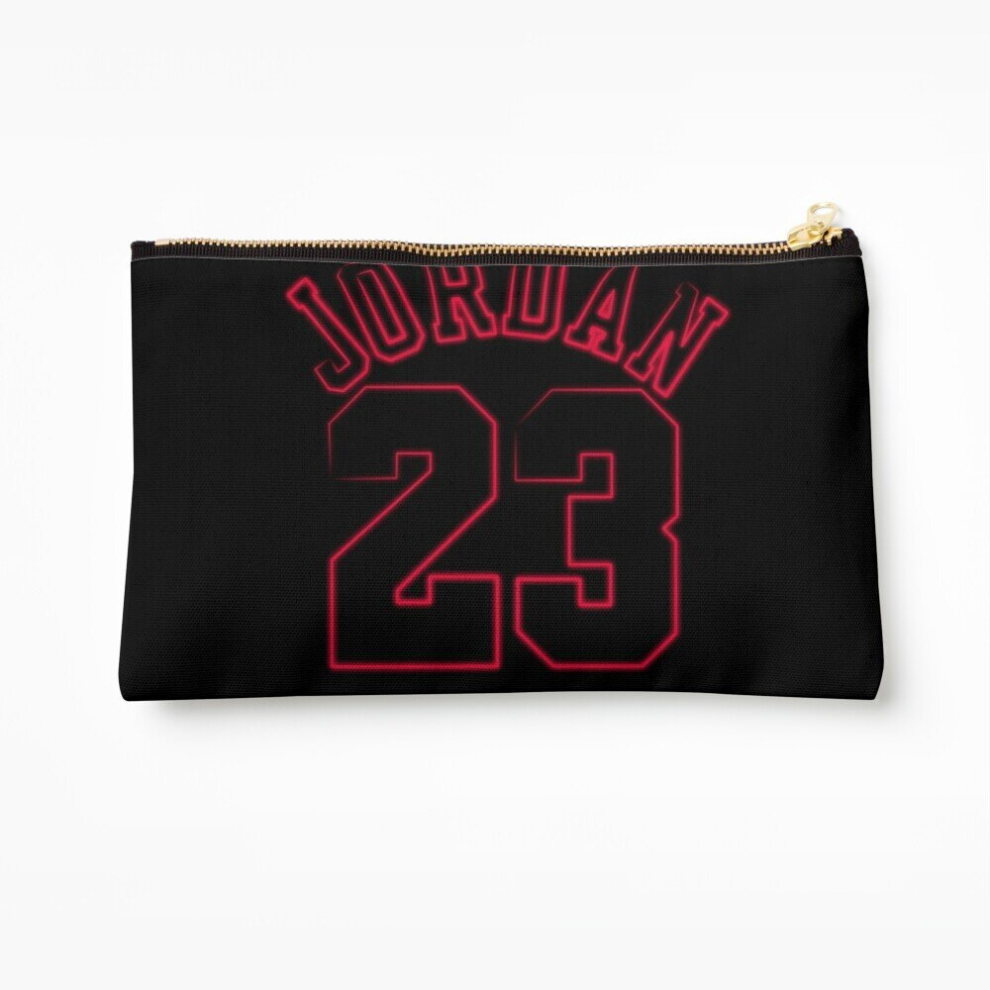 Whibos Makeup Bag Michael Jordan 23 Cosmetic Organizer Tyvek Paper Bags Zipper Pouch