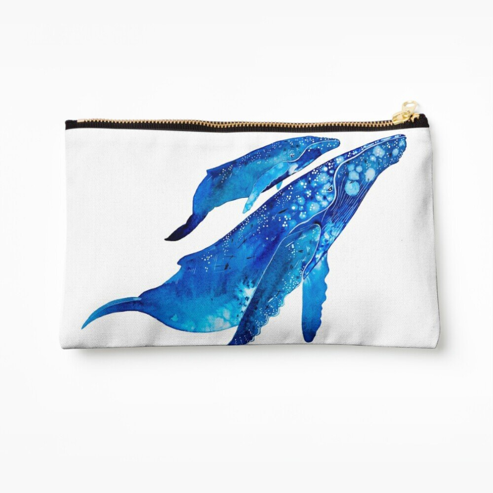Whibos Makeup Bag Humpback Mother And Calf Cosmetic Organizer Tyvek Paper Bags Zipper Pouch