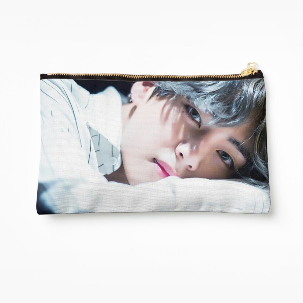 Whibos Makeup Bag Taehyung Cosmetic Organizer Tyvek Paper Bags Zipper Pouch