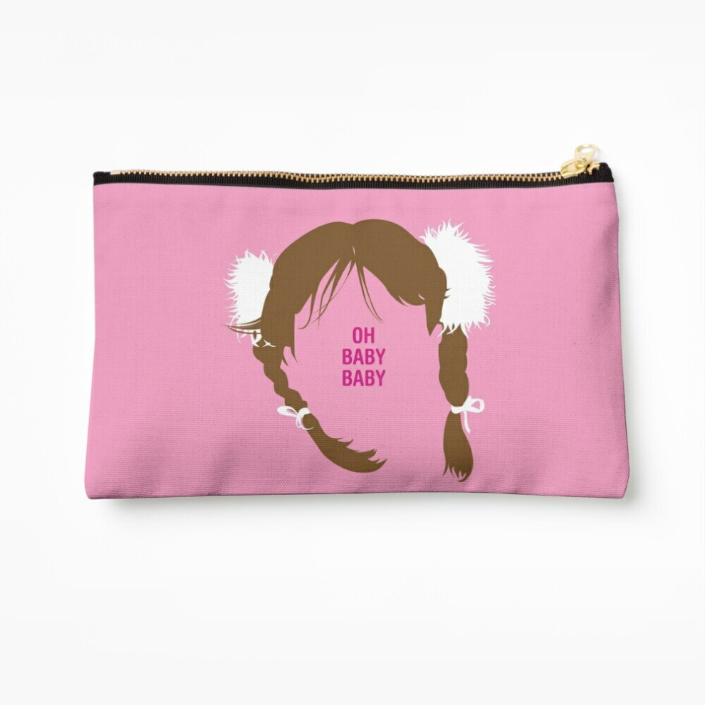 Whibos Makeup Bag The Britney "Oh Baby Baby" Cosmetic Organizer Tyvek Paper Bags Zipper Pouch
